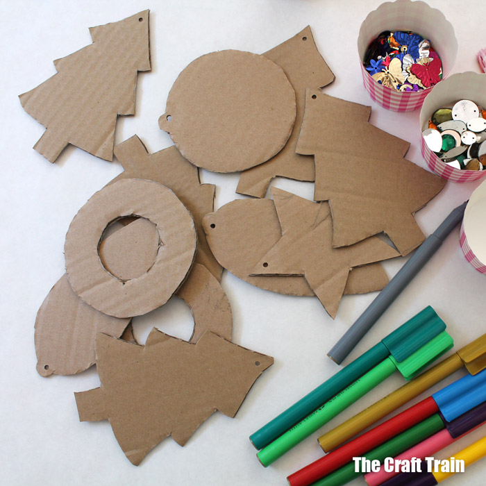 materials set our for kids to create with