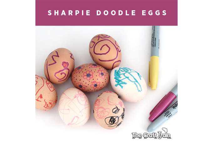 Sharpie Doodle Eggs