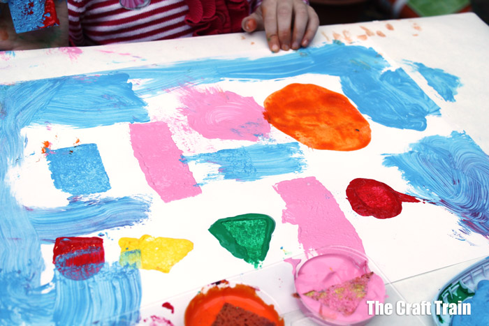 Kids Drawing Tools 6pcs Children Crafting Painting Sponge Stamp Card Making 