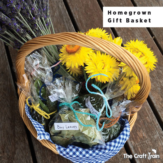 Homegrown Gift Basket | The Craft Train