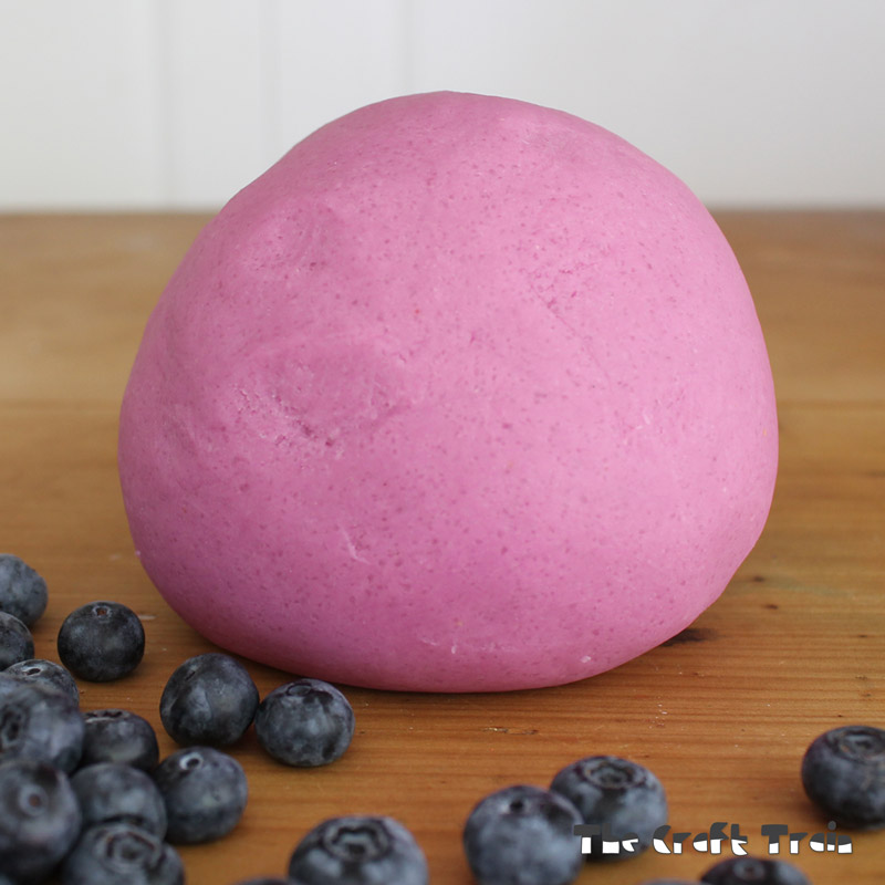 Blueberry Dough – A recipe for play