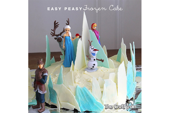 Easy Peasy Frozen Cake