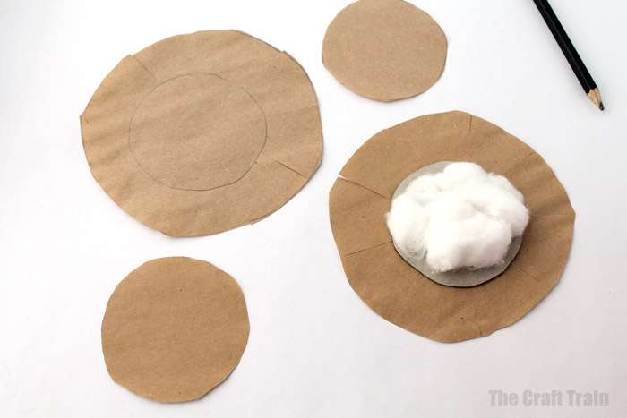 steps to making paper cookies