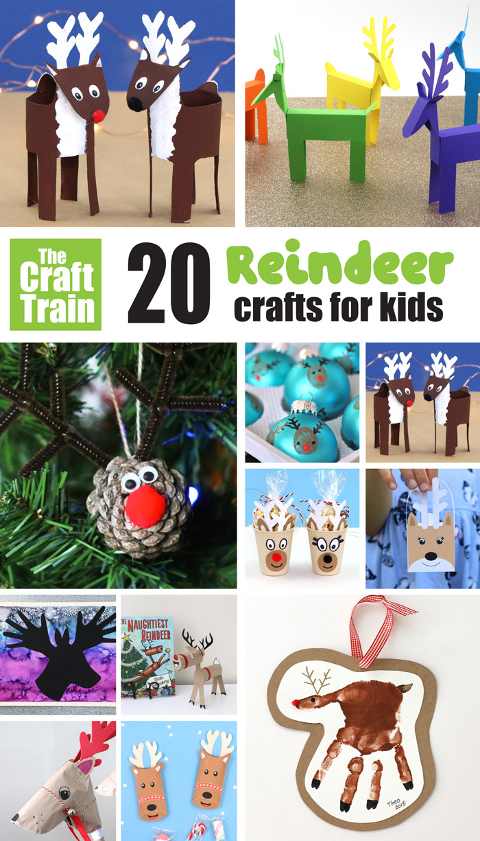 20 fun and easy reindeer crafts for kids