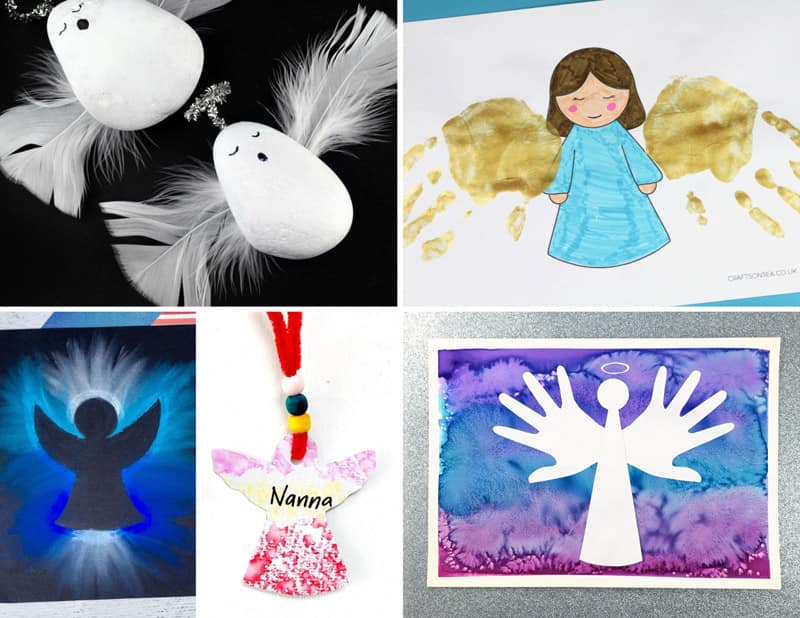 angel art and craft ideas for kids