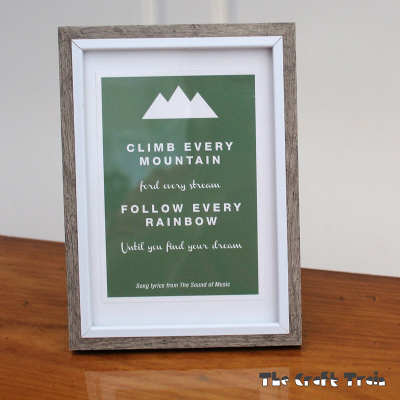 Printable quotes of Inspiration from The Sound of Music