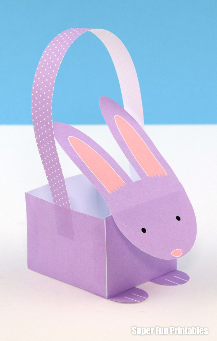 Adorable Easter bunny basket