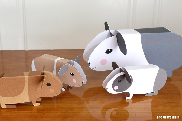 Cute guinea pig craft idea