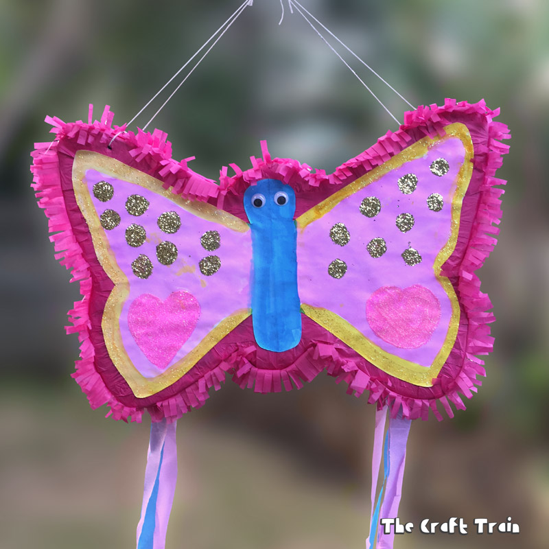 DIY butterfly Pinata
