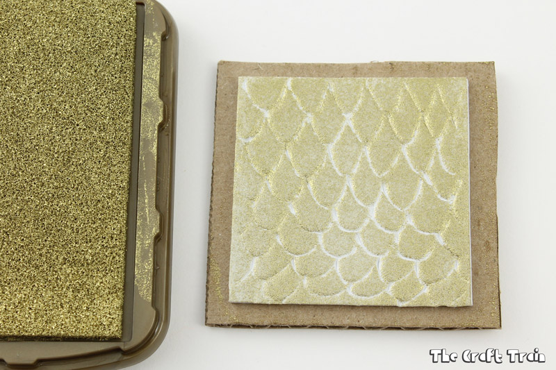 DIY textured foam stamps