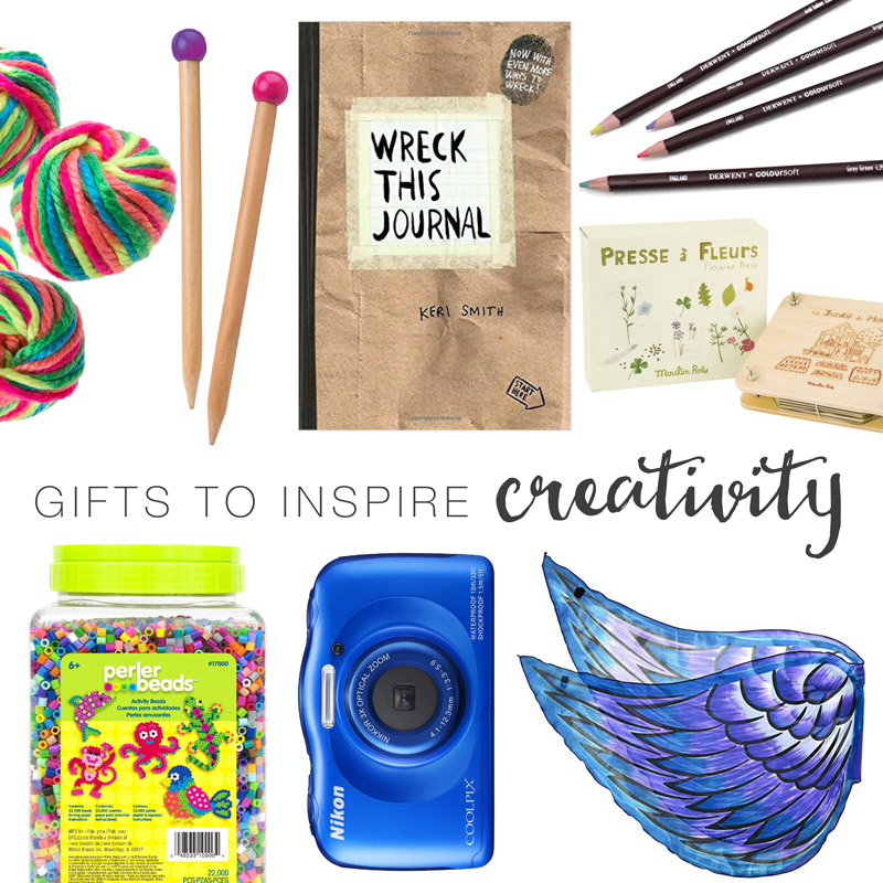 Gifts to encourage creativity