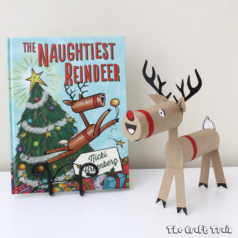The Naughtiest Reindeer craft