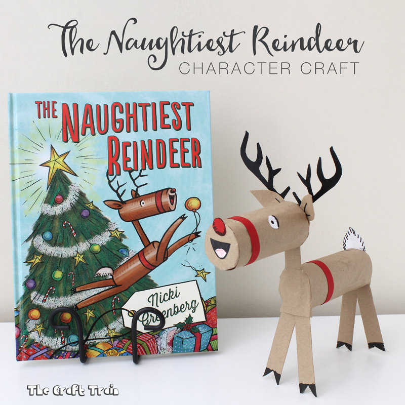The Naughtiest Reindeer character craft