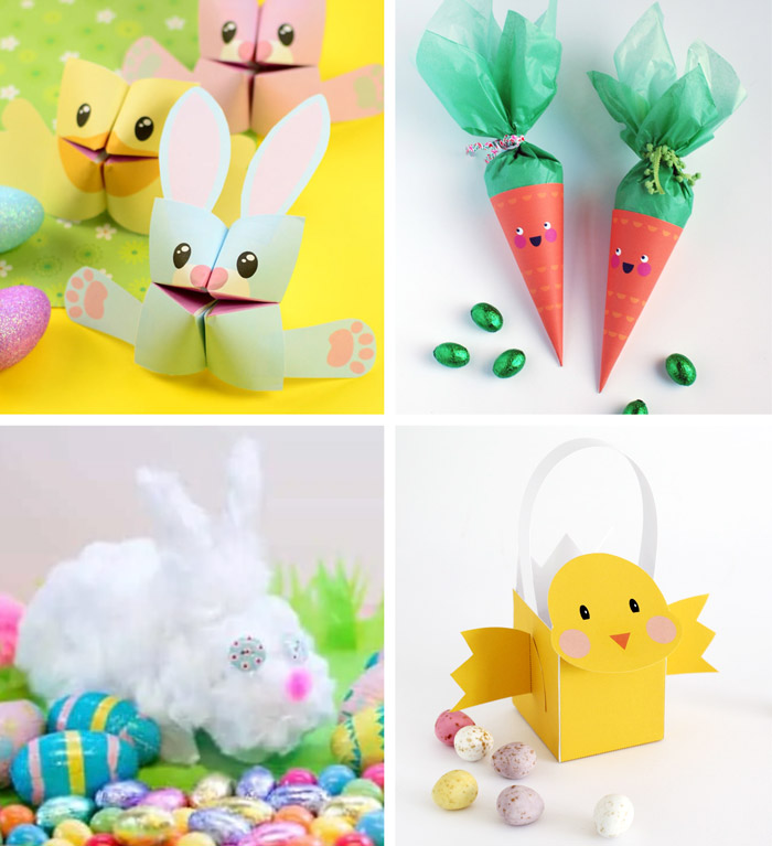printable Easter paper craft ideas for kids