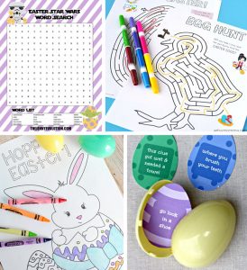 20+ fun and free Easter printables for kids - The Craft Train