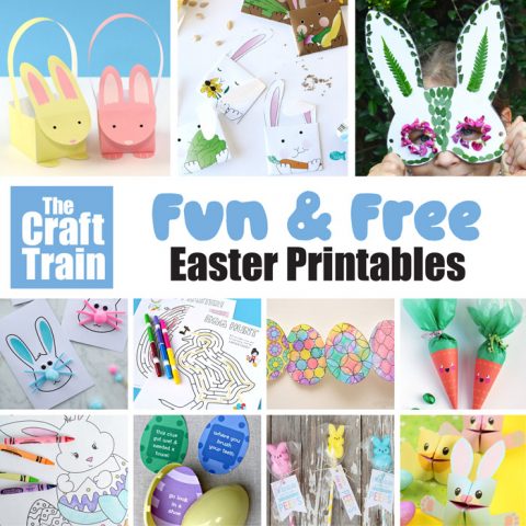 20+ fun and free Easter printables for kids - The Craft Train