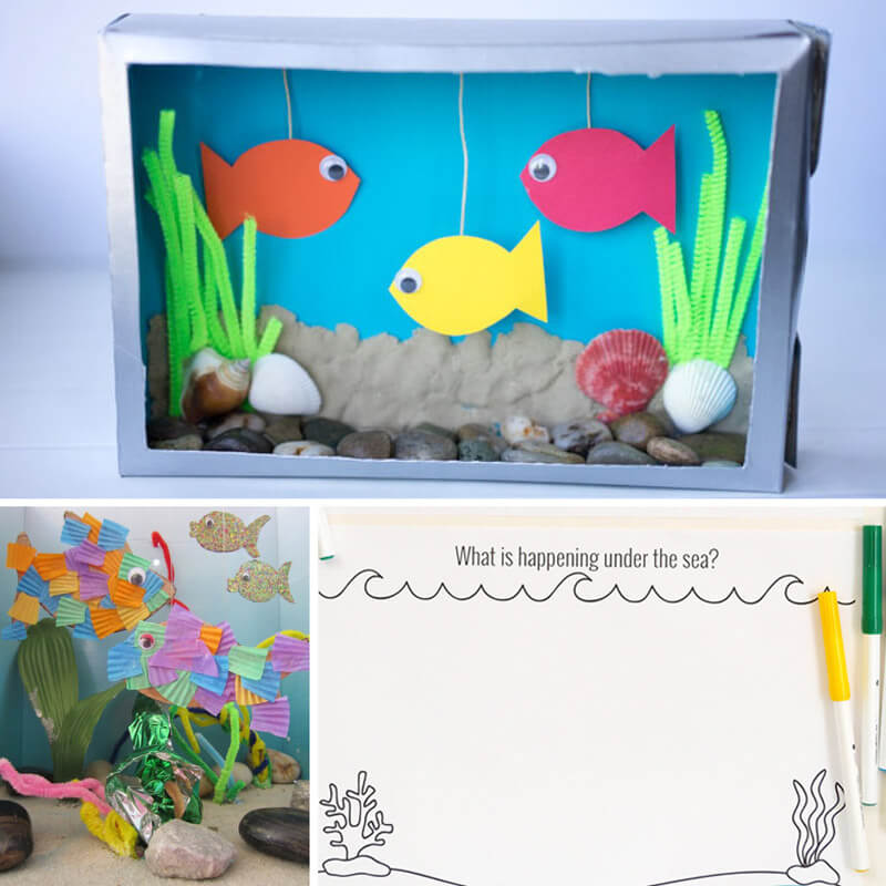 Fun ocean-themed crafts that kids will love