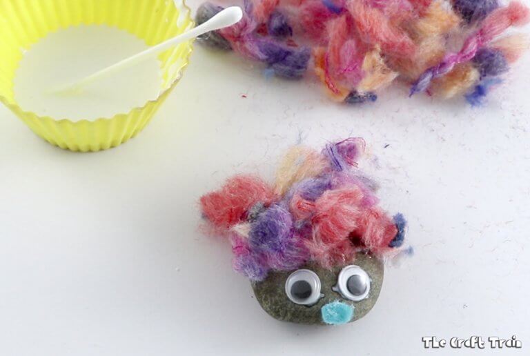 Fluffy pet rocks - The Craft Train