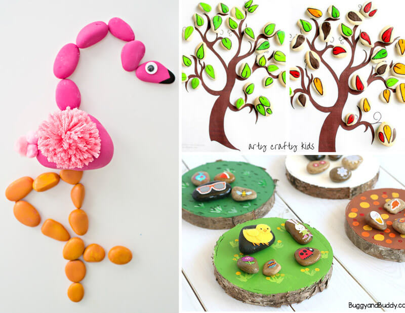 Make 25+ adorable DIY toys using rocks: puzzles