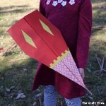 Make scrapbook paper planes and fly them outdoors!