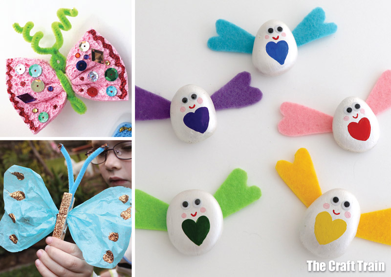easy butterfly craft ideas for kids