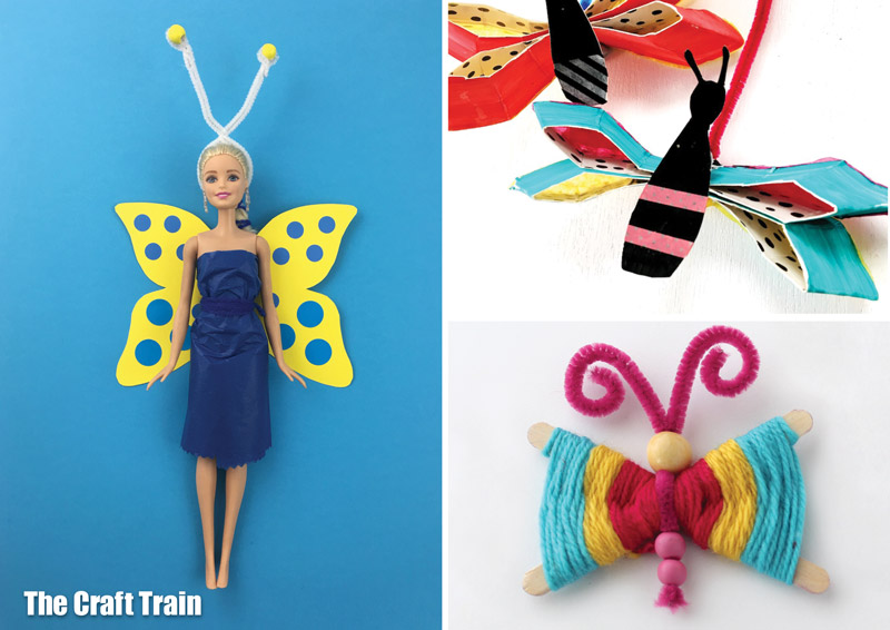 more butterfly craft ideas