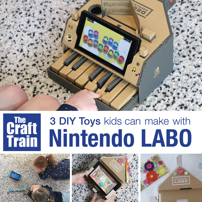 3 DIY Toys you can make with Nintendo LABO