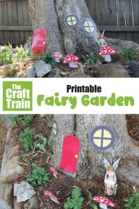 Printable fairy garden - The Craft Train