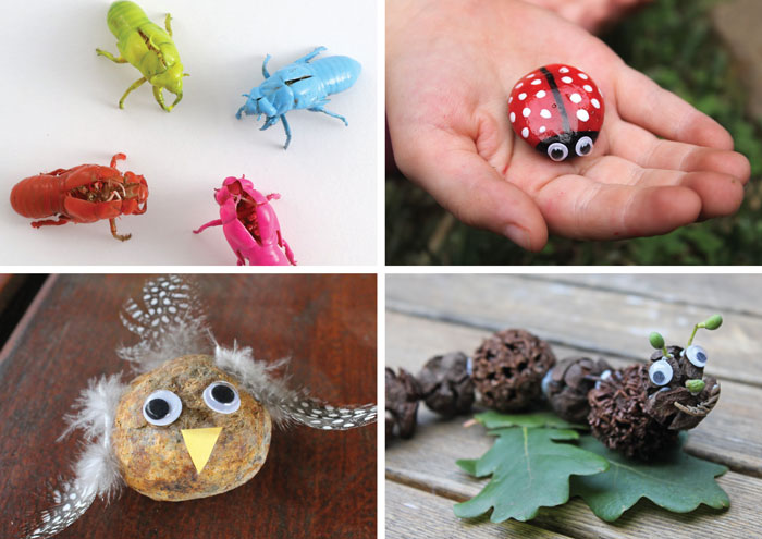 Animal nature craft ideas for kids