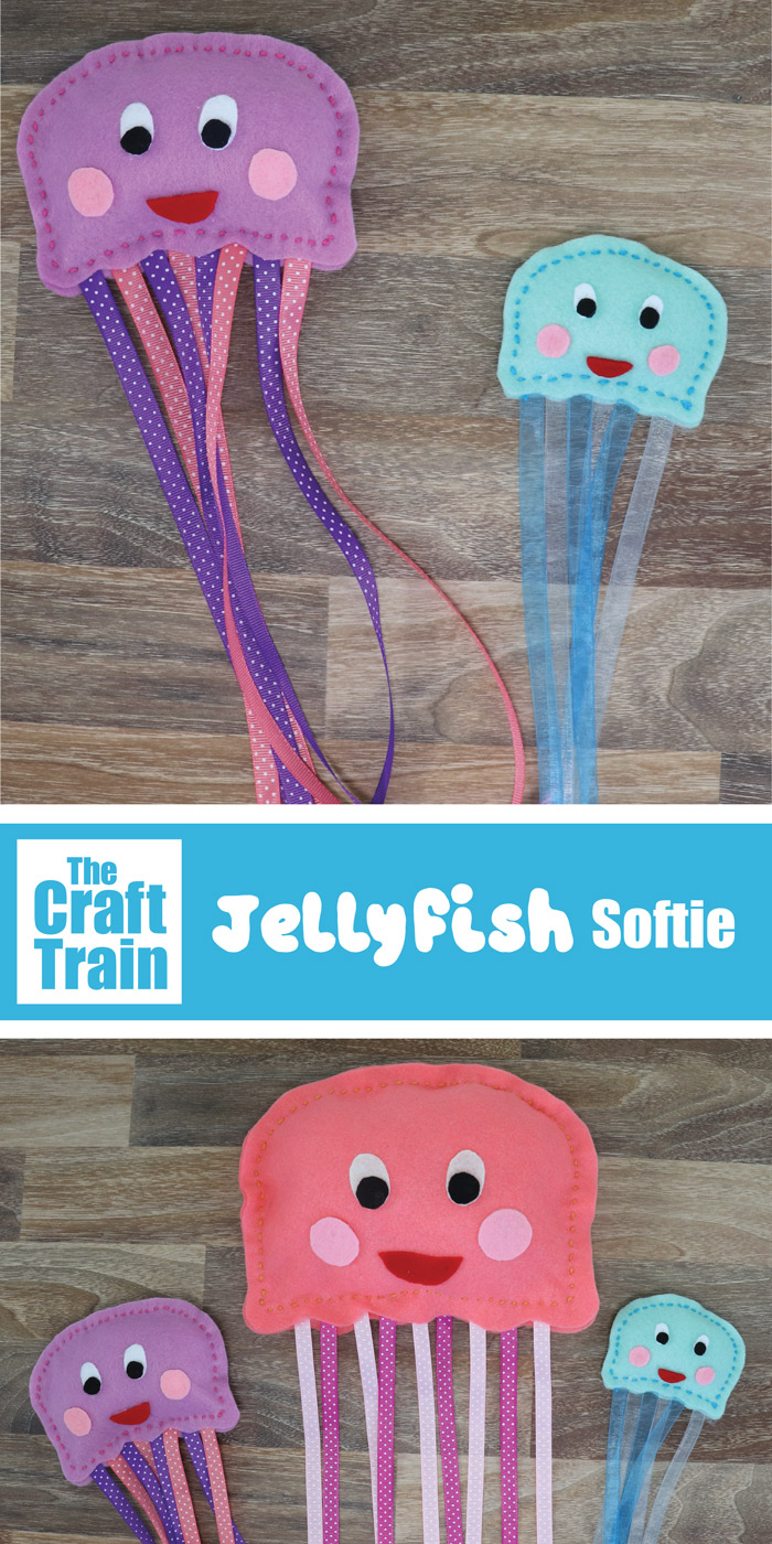 Sew a super cute jellyfish softie