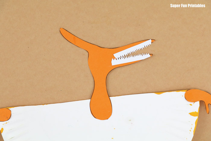 make a paper dinosaur