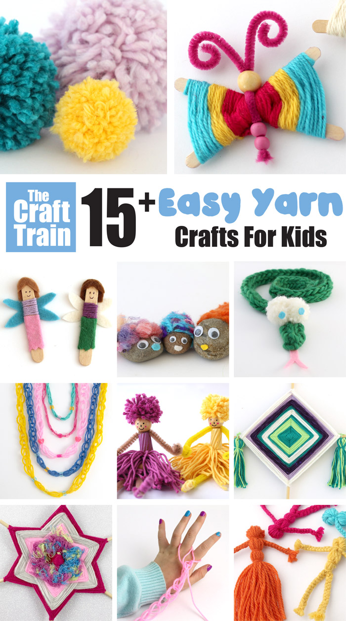 Fun and easy yarn craft ideas for kids