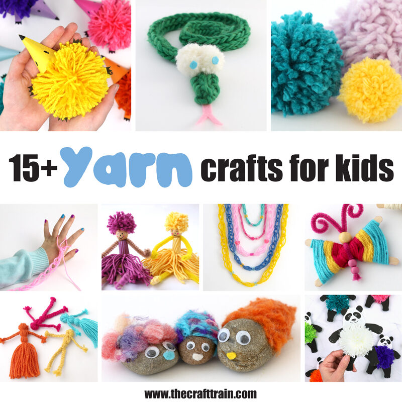 Yarn crafts for kids