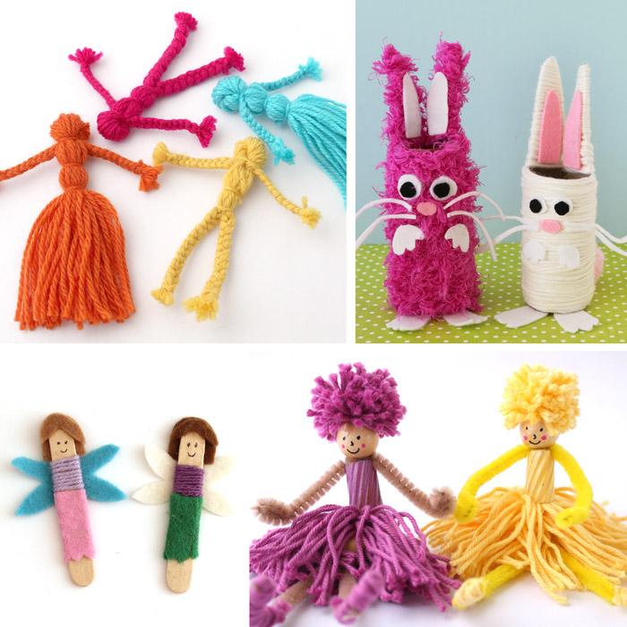 15 Fun Yarn Craft Ideas, Yarn Crafts for Kids