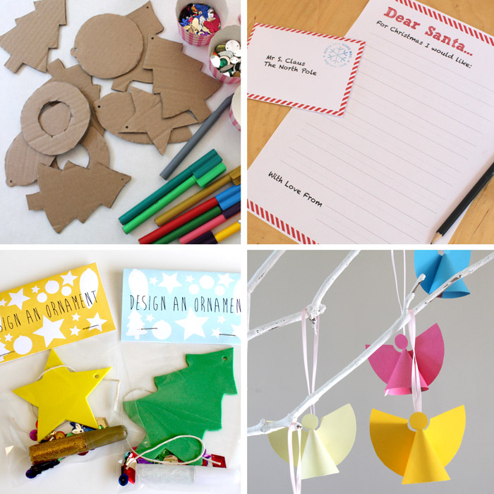 fun printable Christmas activities to keep kids busy