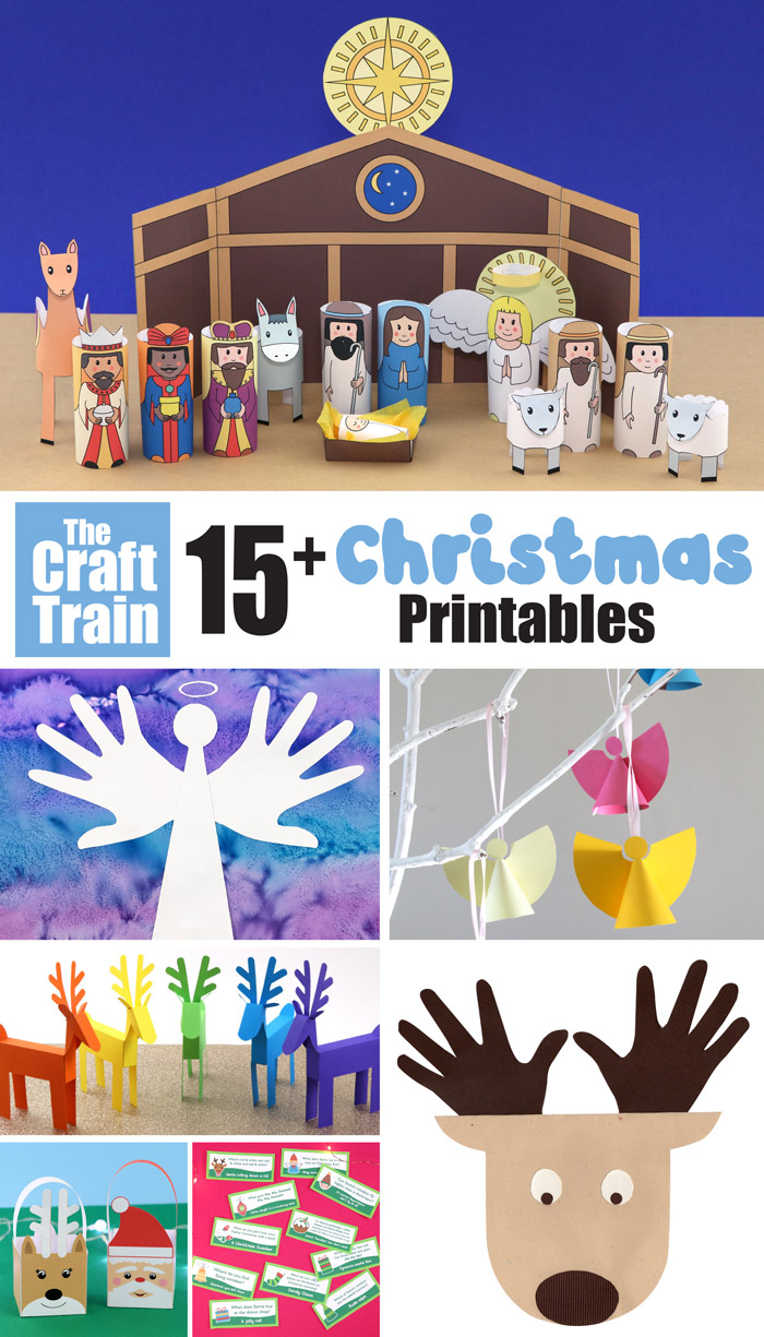 Over 15 fun and creativwe CHristmas printables for kids