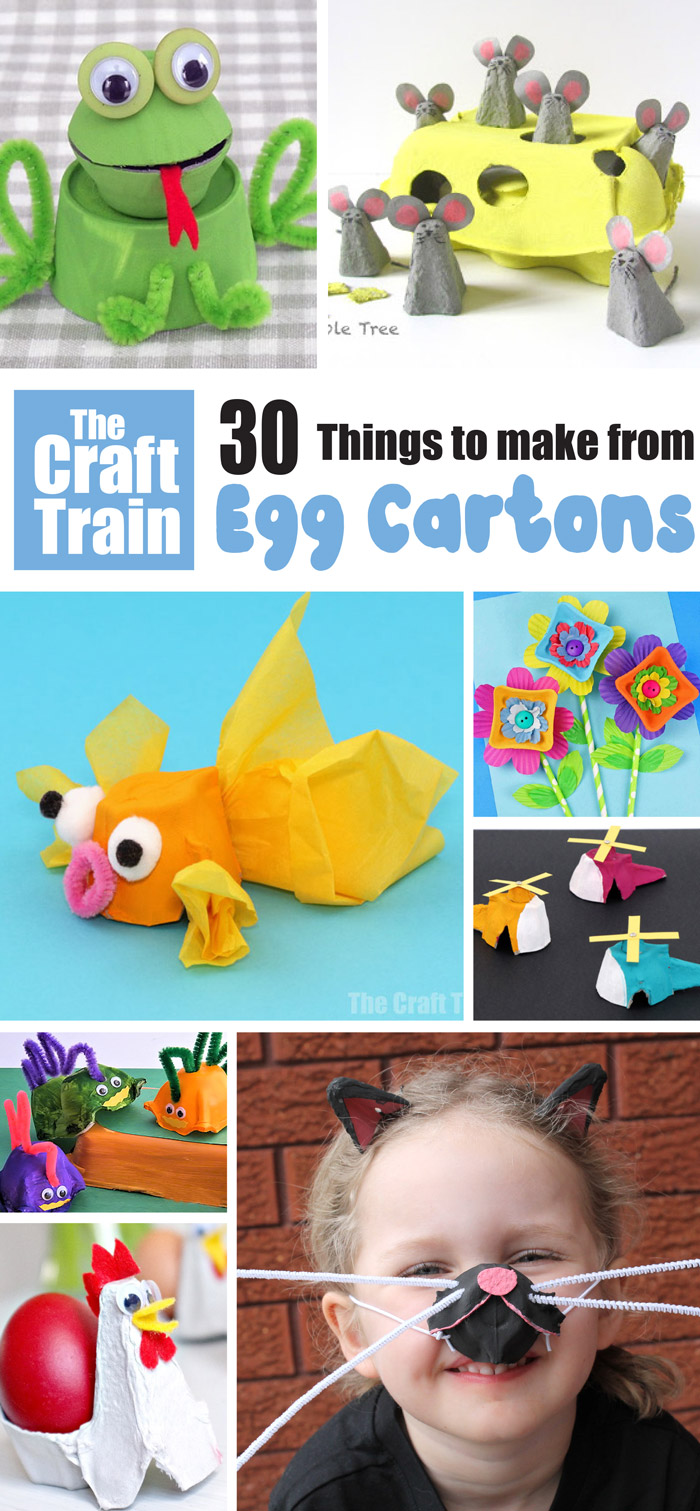 The coolest egg carton crafts for kids