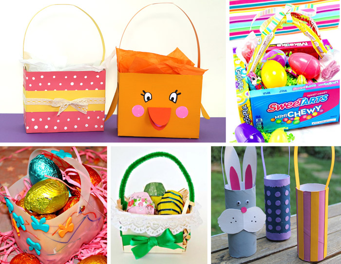 recycled easter basket ideas for kids