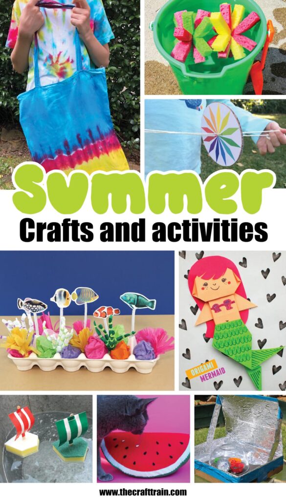 Summer crafts and activities - The Craft Train