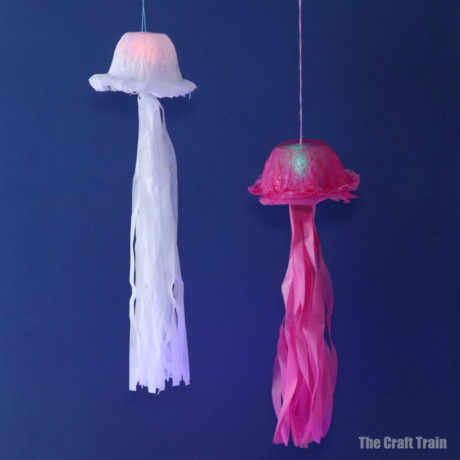 Mod Podge String Fish DIY mod podge recipe - The Craft Train