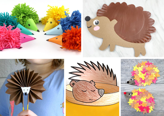 hedgehog crafts for kids