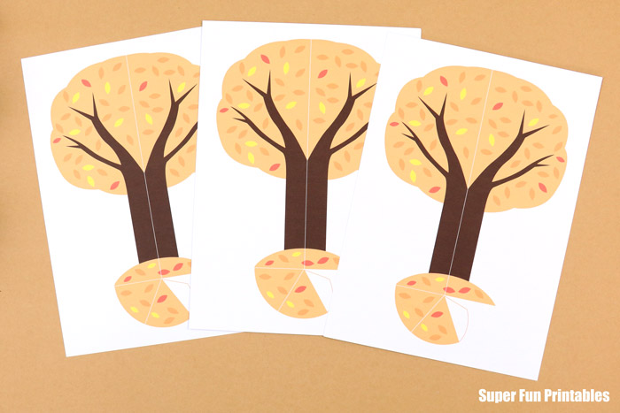 printable fall tree craft