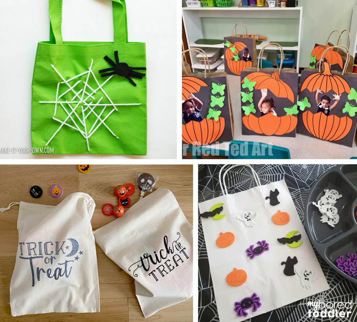 trick or treat bags to make