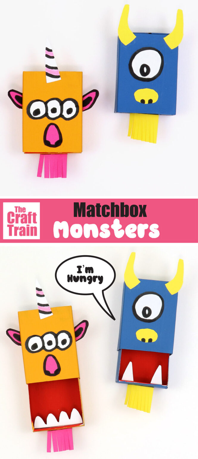 matchbox monster puppet - The Craft Train