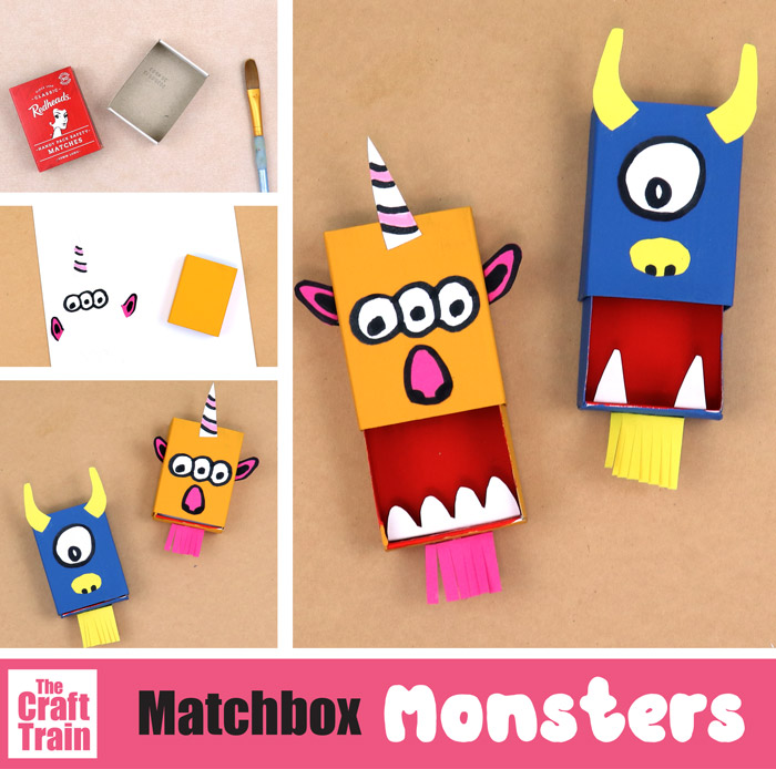 matchbox monster puppets for kids 