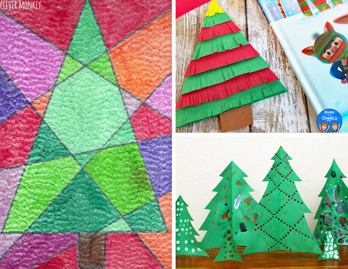 Free Christmas tree crafts
