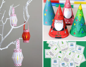 Free Christmas crafts - The Craft Train