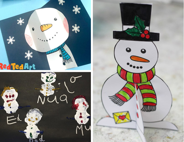 Free snowman crafts