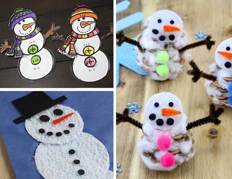 more snowman crafts