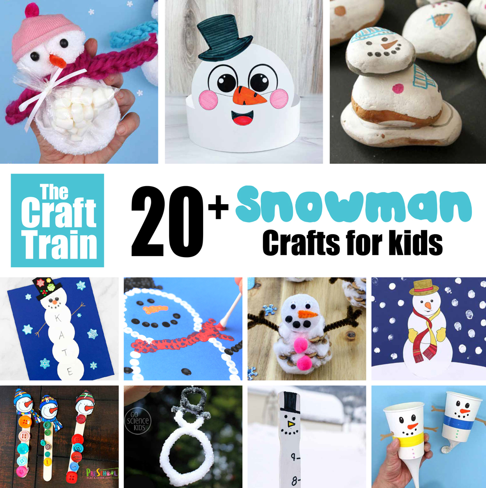 Snowman crafts for kids